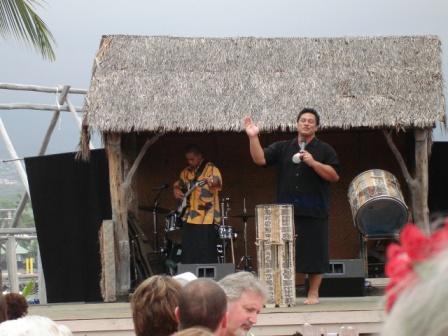 Luau announcer